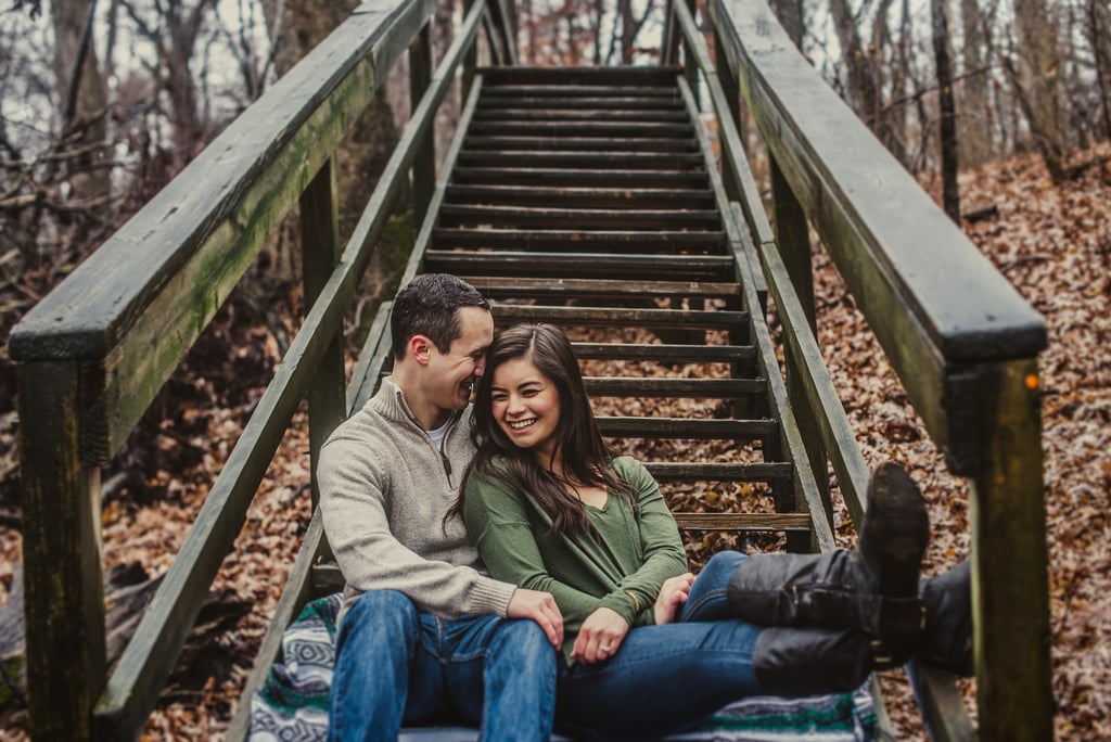 Rainy Engagement Shoot