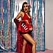 Miley Cyrus Glitter Sneakers in Valentine's Day Post