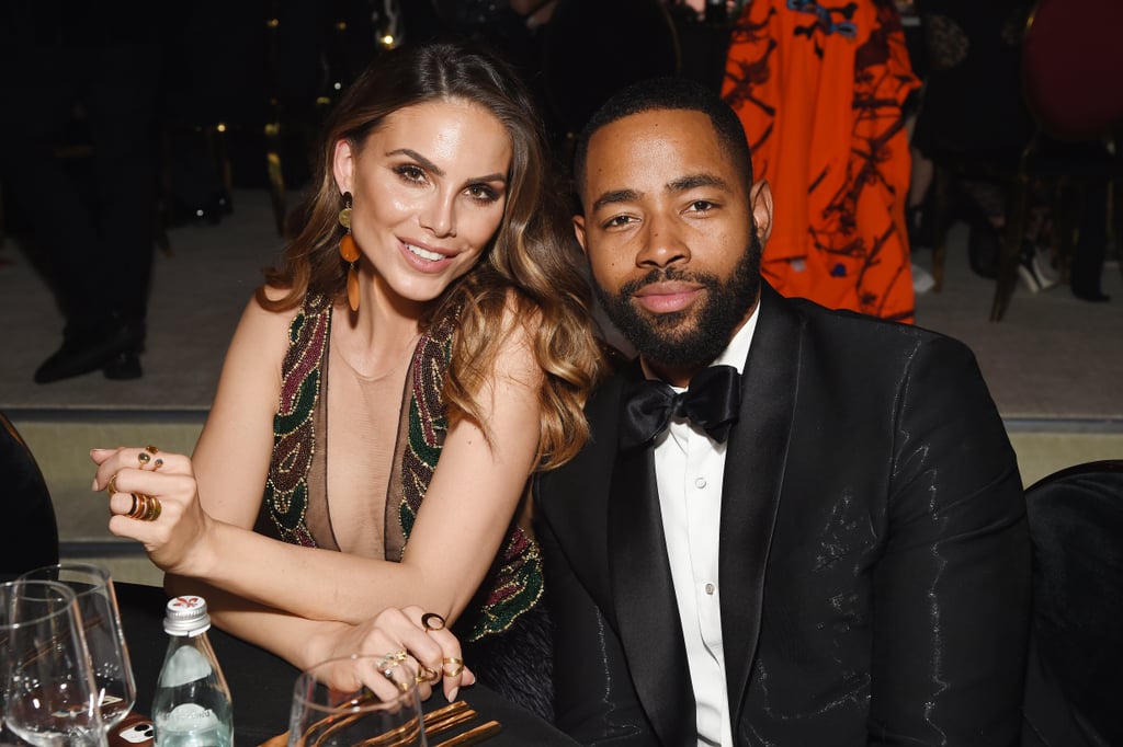 Jay Ellis's love life may be complicated in his role as Lawrence on Insecure, but offscreen, it's a different story. The 38-year-old actor has been romancing Serbian actress Nina Senicar since 2015, though it wasn't until 2017 that he confirmed their relationship during an interview with The Breakfast Club. Given how private Jay is when it comes to his personal life, he didn't divulge too many details about their romance, but he did say he's in "a very happy relationship." "I don't really worry about anything else, and that's it," Jay said. "I think for me, we give so much of ourselves in what we do no matter what side of the industry we're on, so for me . . . a relationship for me is probably the most important thing that I think two people can have."
In June 2019, Nina revealed to Serbian magazine Story that she and Jay were expecting their first child together. In that same interview, Nina also announced that she and Jay were engaged and set to tie the knot that summer. Five months later, the pair became parents to a beautiful baby girl named Nora Grace. While we patiently wait for season five of Insecure, see some of Jay and Nina's sweetest moments ahead. 

    Related:

            
            
                                    
                            

            58 Drool-Worthy Photos of Jay Ellis That Will Intensify Your Crush on Him