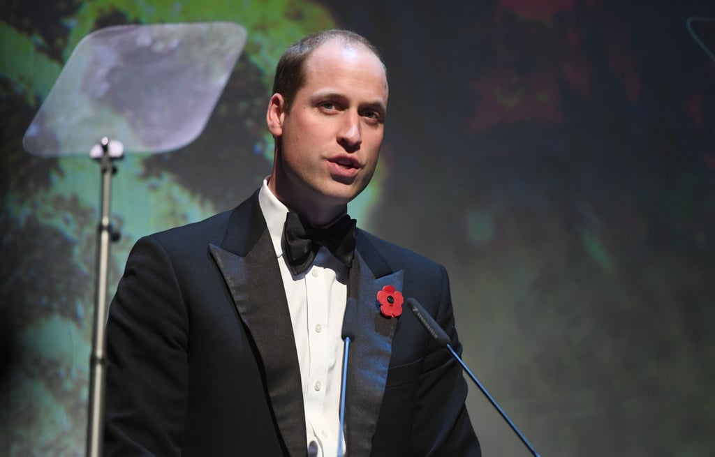 Prince William London Evening Standard Theatre Awards 2016