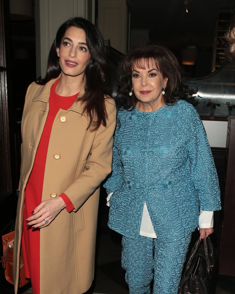 Amal Clooney and Her Mom Out in London March 2017