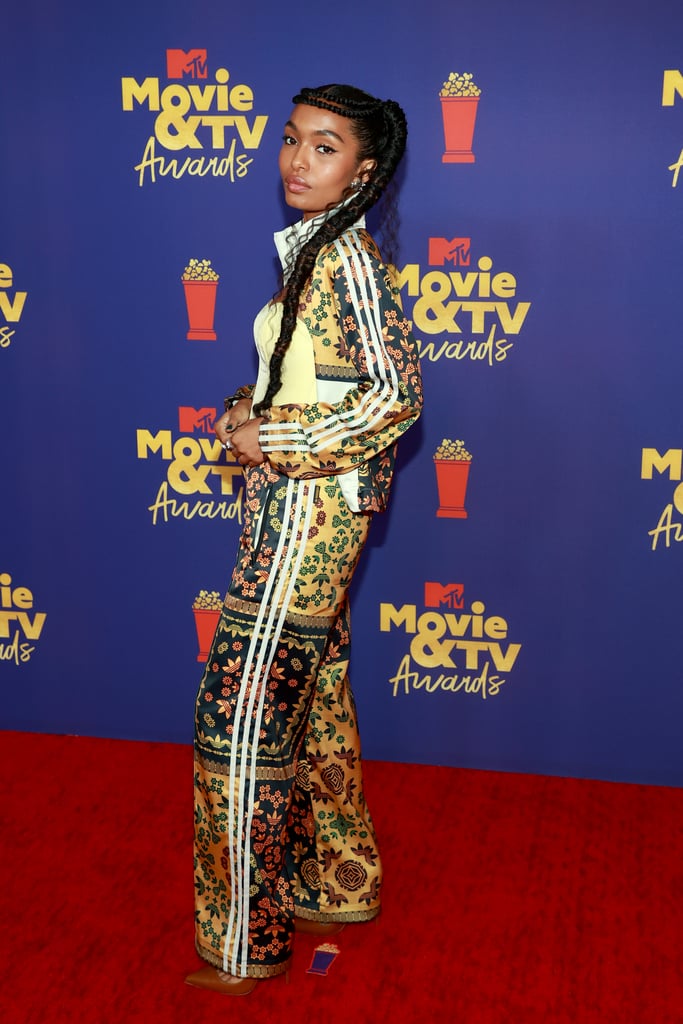 See Yara Shahidi's Gorgeous Hair Crown at the MTV Awards