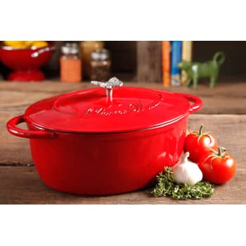 SALE OFF The Pioneer Woman Timeless Beauty Cast Iron 5-Quart Dutch Oven
