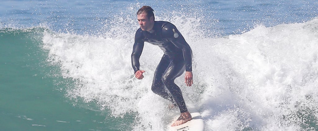 Chris Hemsworth Goes Surfing in LA | Pictures
