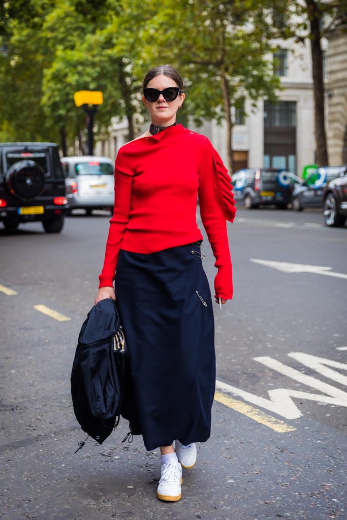 London Fashion Week Street Style Spring 2018 | POPSUGAR Fashion