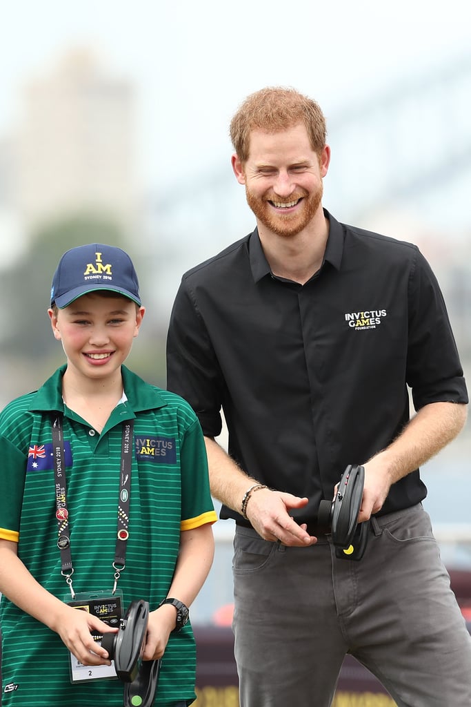 Prince Harry and Meghan Markle at the 2018 Invictus Games