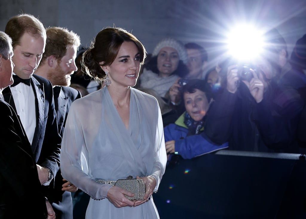 The Jenny Packham 'Mini Casa' at the Spectre premiere in 2015.