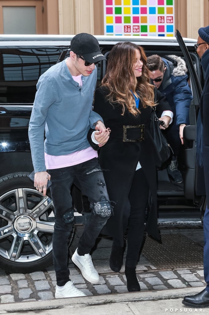 Pete Davidson and Kate Beckinsale Holding Hands March 2019