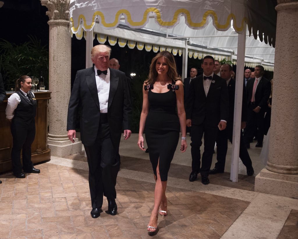 Melania's New Year's Eve Sparkler