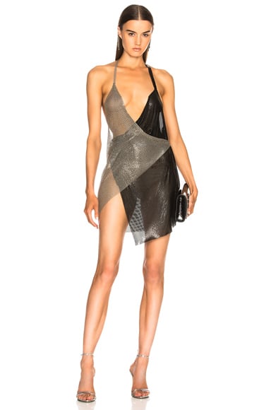 Fannie Schiavoni Metal Mesh Dress