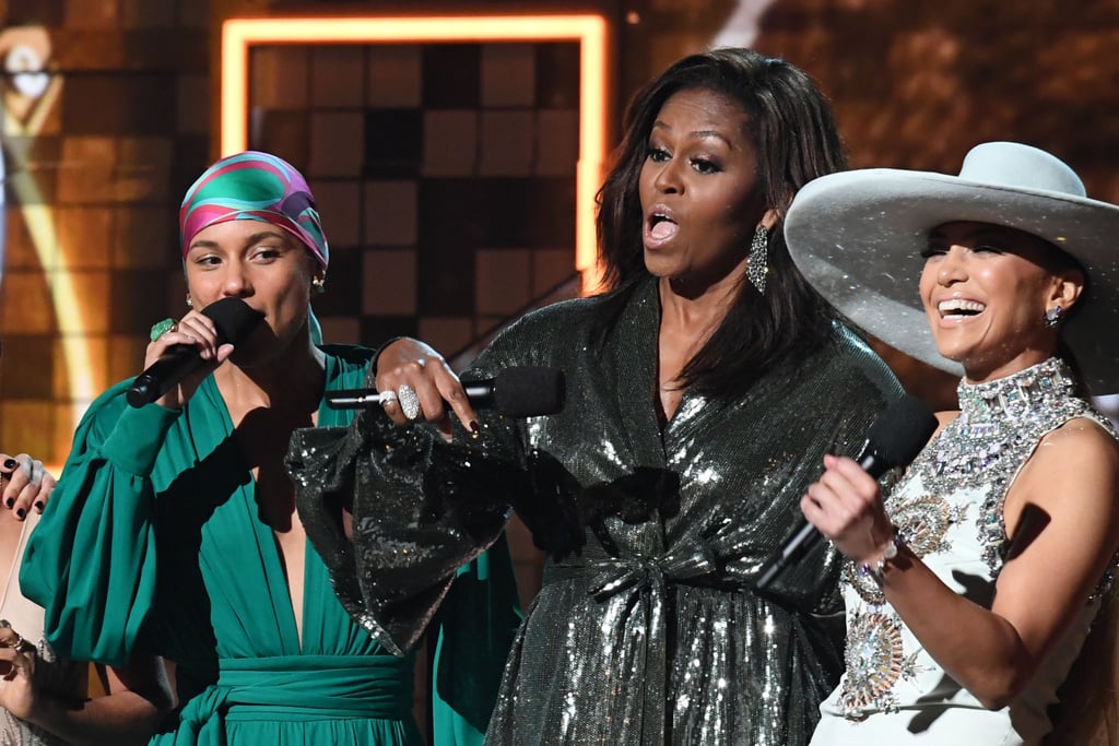 Michelle Obama at the 2019 Grammys