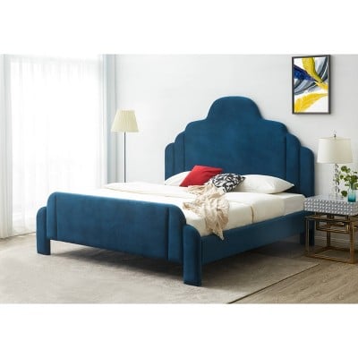 Safavieh Caspian Velvet Bed