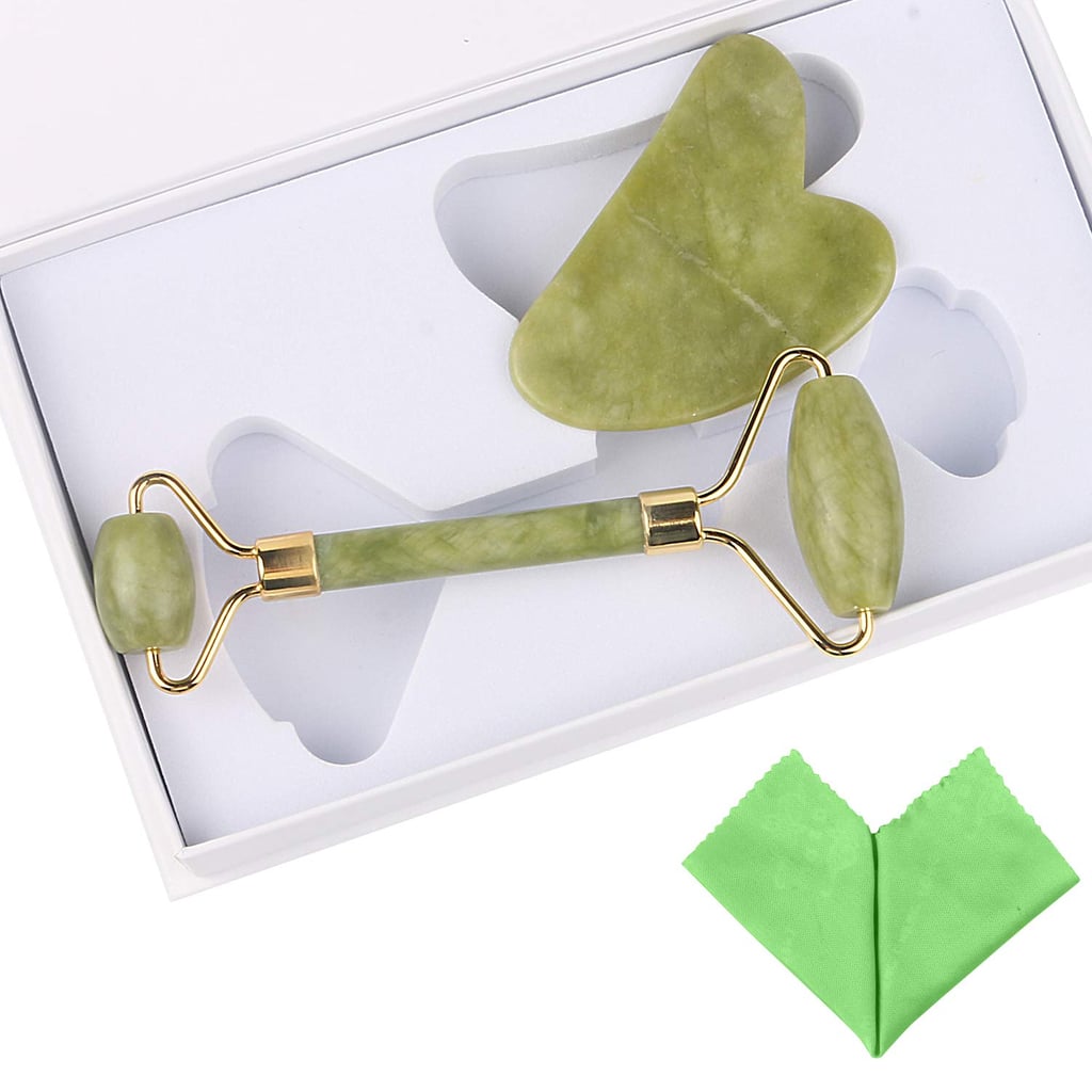 YeeTeching Jade Roller and Gua Sha Set