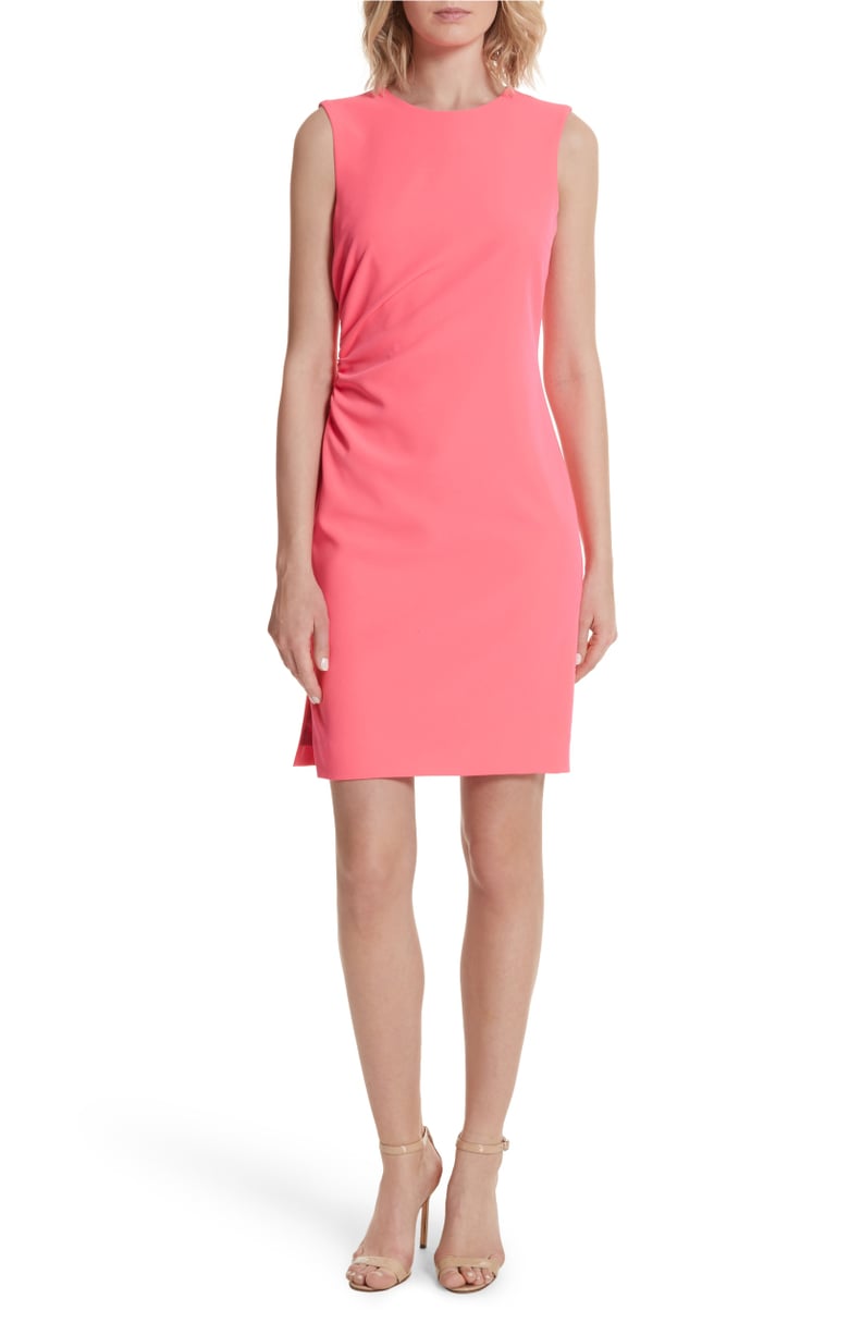 Milly Sherry Ruched Sheath Dress