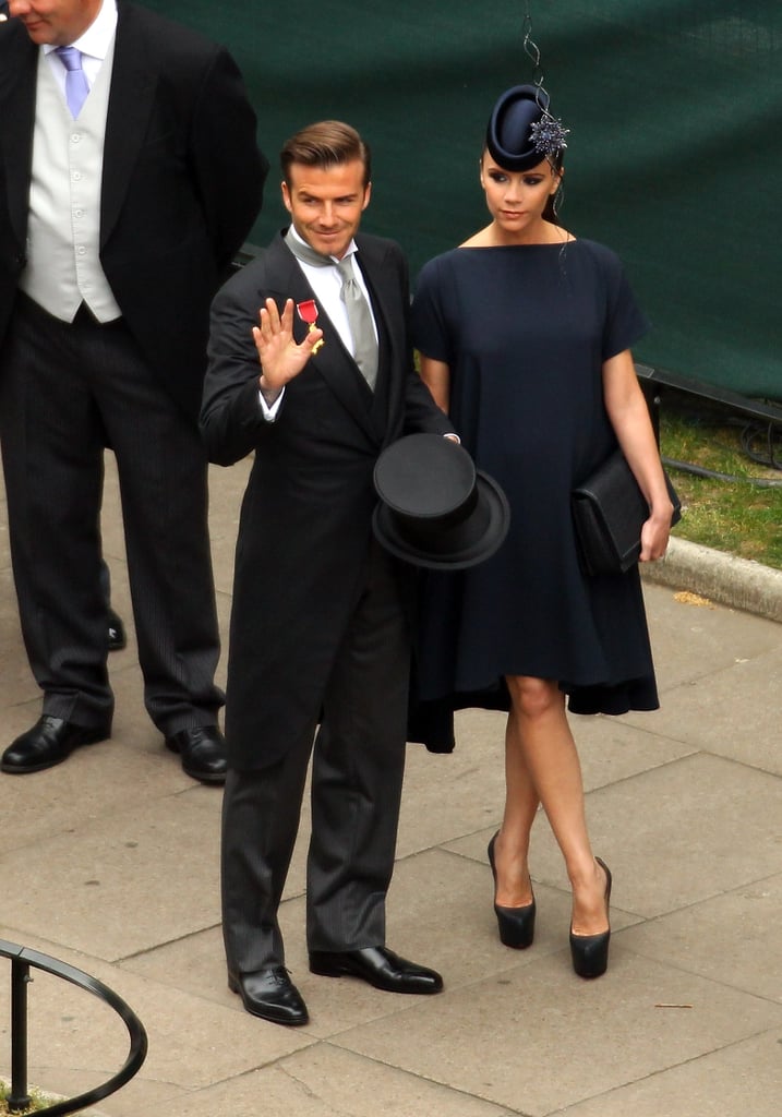 David and Victoria Beckham Dress for the Royal Wedding in 2011