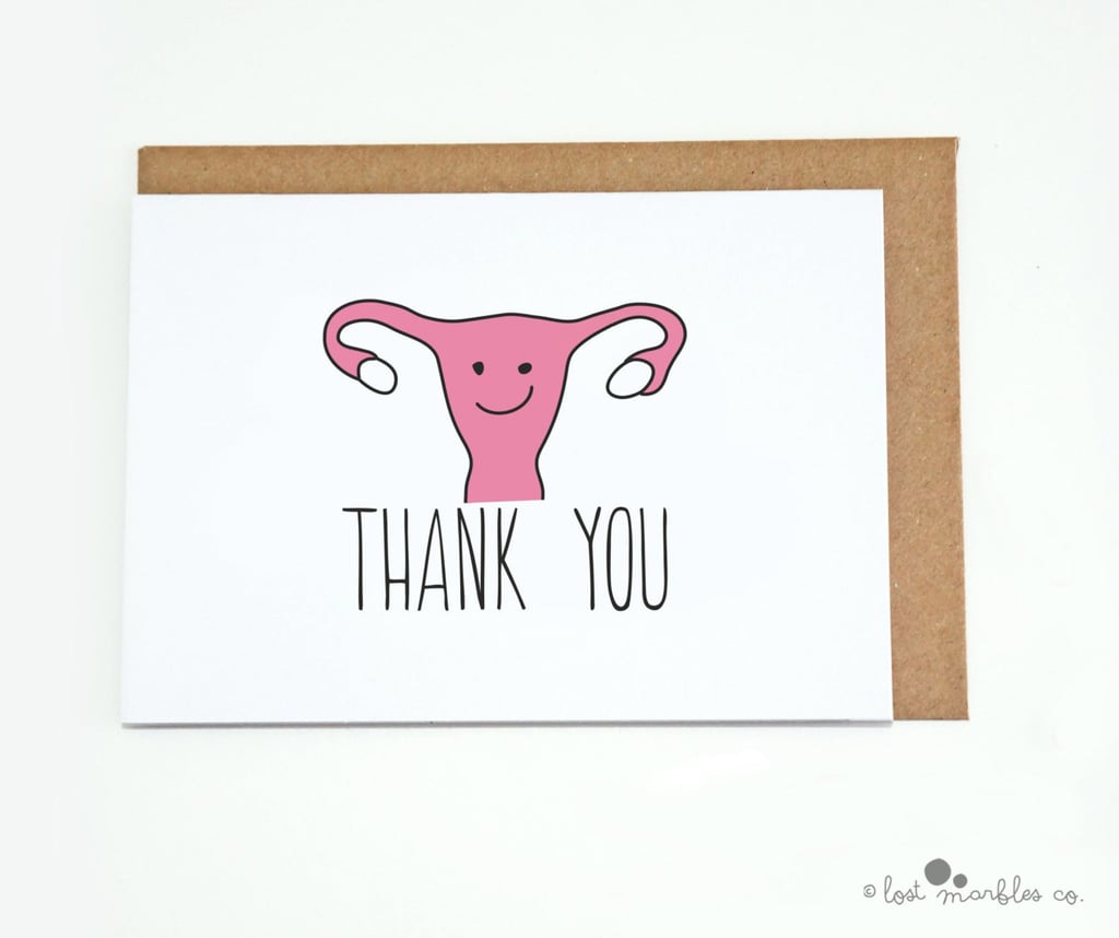 Doctor Gynecologist Thank You Card