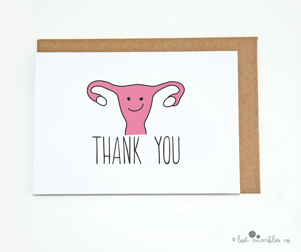 Doctor Gynecologist Thank You Card Feminist Cards For Women POPSUGAR News Photo 10