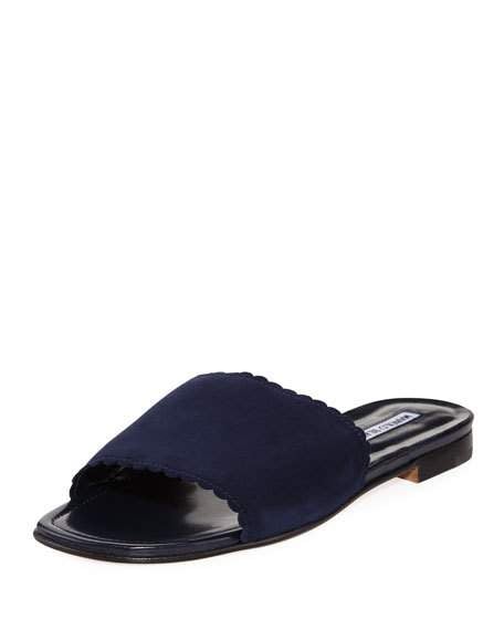 Manolo Blahnik Arcara Slides