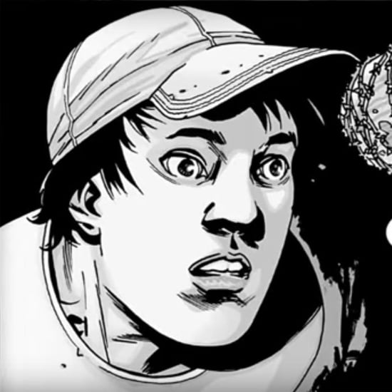 Negan Killing Glenn in The Walking Dead Comic Books