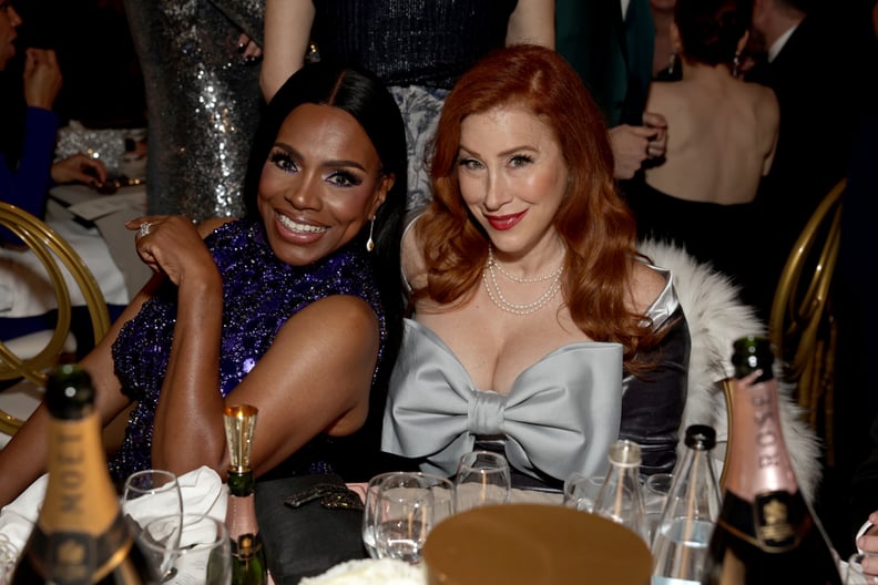 Sheryl Lee Ralph and Lisa Ann Walter at the 2023 Golden Globe Awards