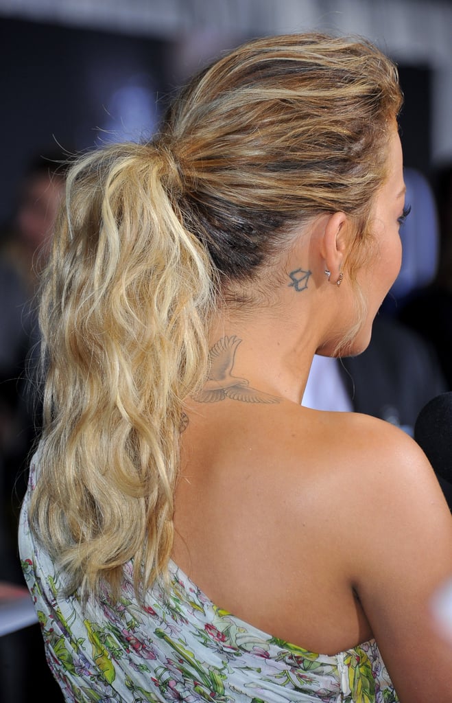 Rita Ora's Dove Tattoo