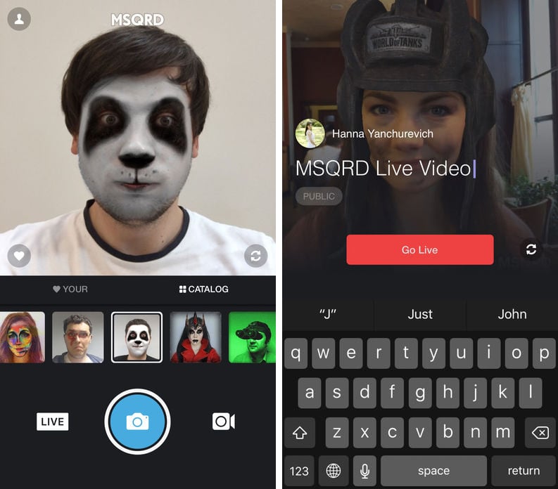 MSQRD (free)