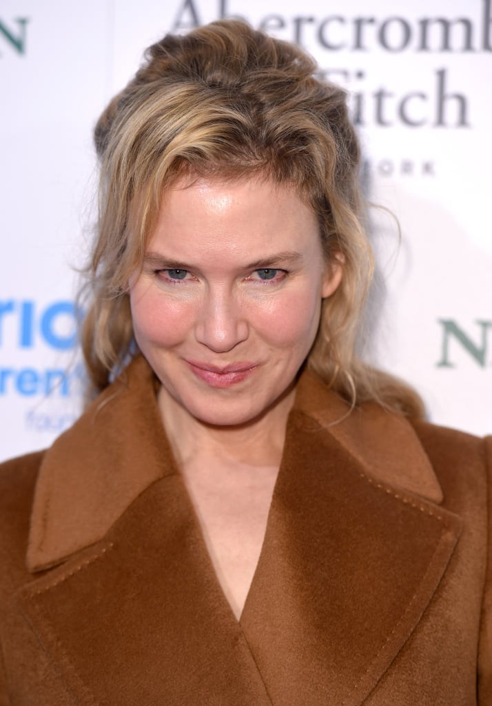 Renee Zellweger in Camel Coat
