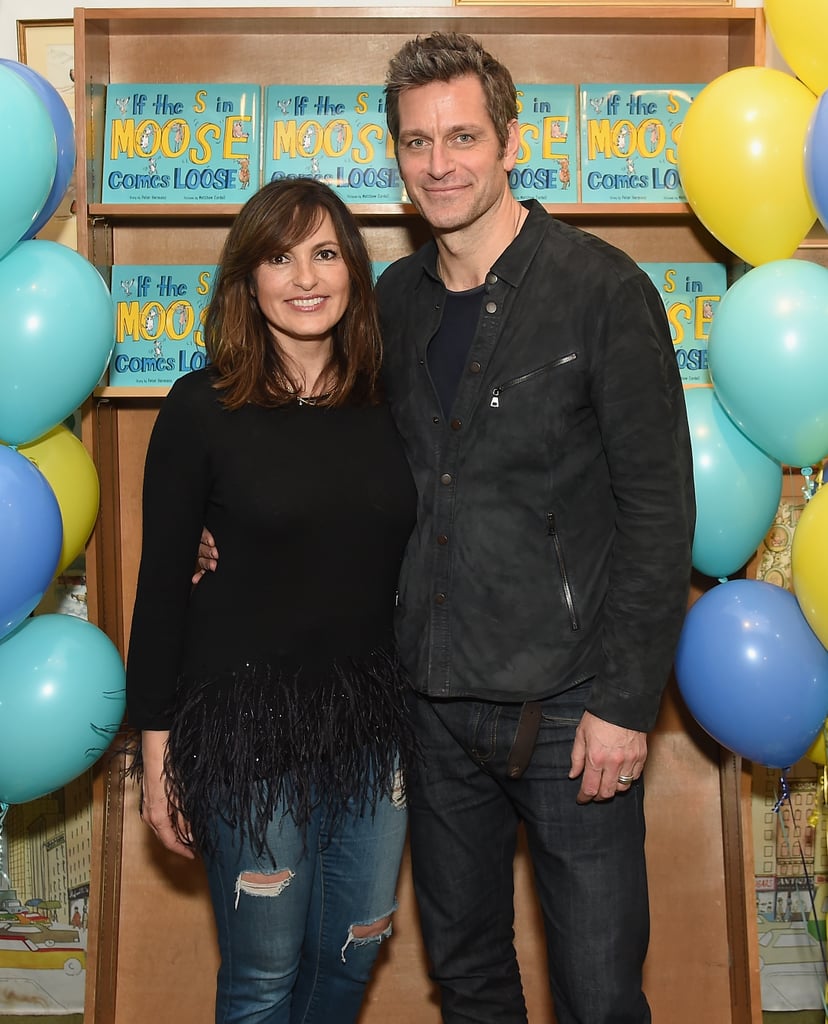 Peter Hermann and Mariska Hargitay at Book Launch March 2018