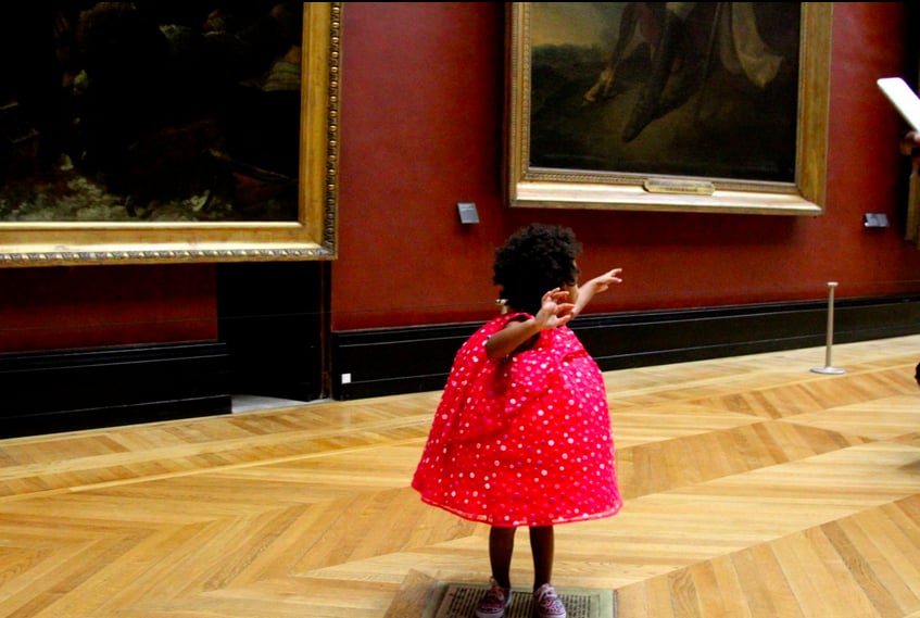 Beyonce and Jay Z at the Louvre With Blue Ivy | Pictures