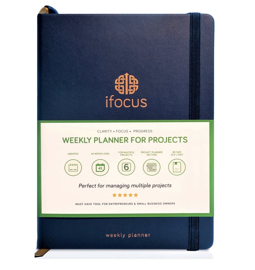 For the Office Worker: iFocus Project Planner Notebook