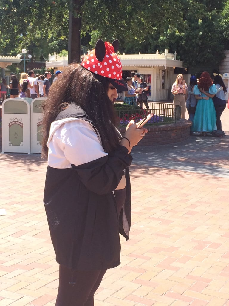 Don't be sneaky, Minnie, we know what you're up to.