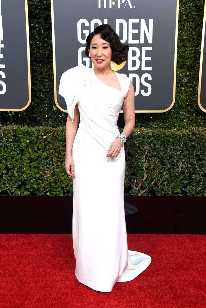 Sandra Oh at the 2019 Golden Globes