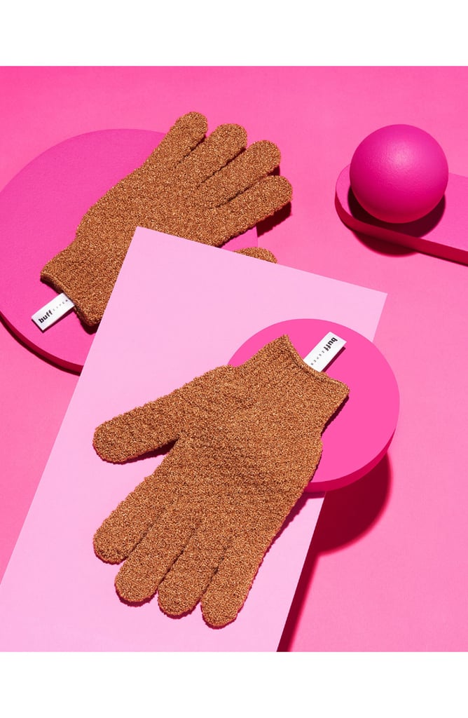 Buff Experts Srsly Buffed Dry Brush InShower Exfoliating Gloves