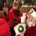 "Say No More," Says Santa When a Mom Shares Her Son Is Blind and Has Autism