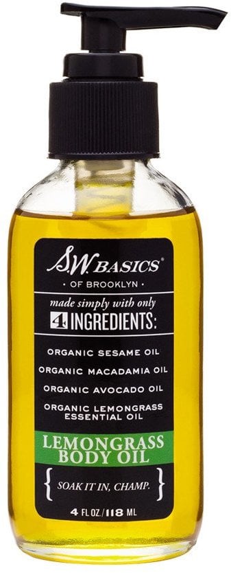 S.W. Basics Lemongrass Body Oil
