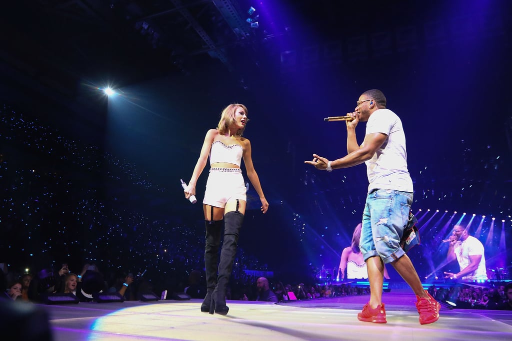 Nelly and Haim on the 1989 Tour With Taylor Swift | Pictures