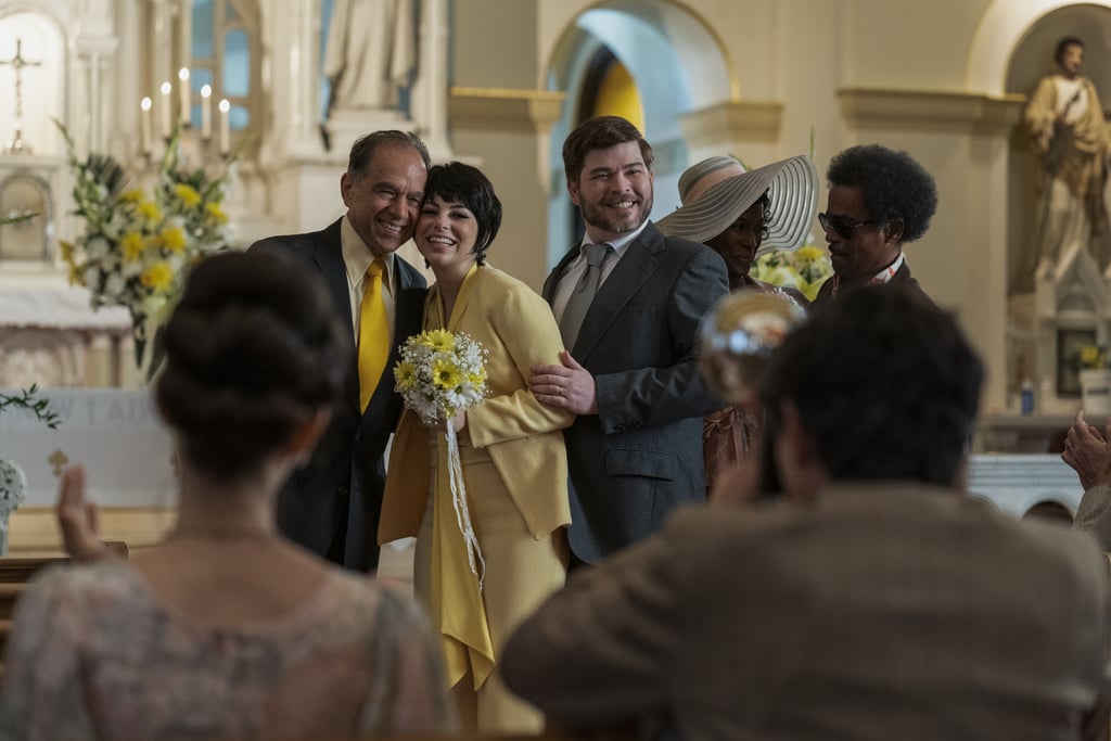 See Liza Minnelli's Yellow Wedding Suit Designed by Halston