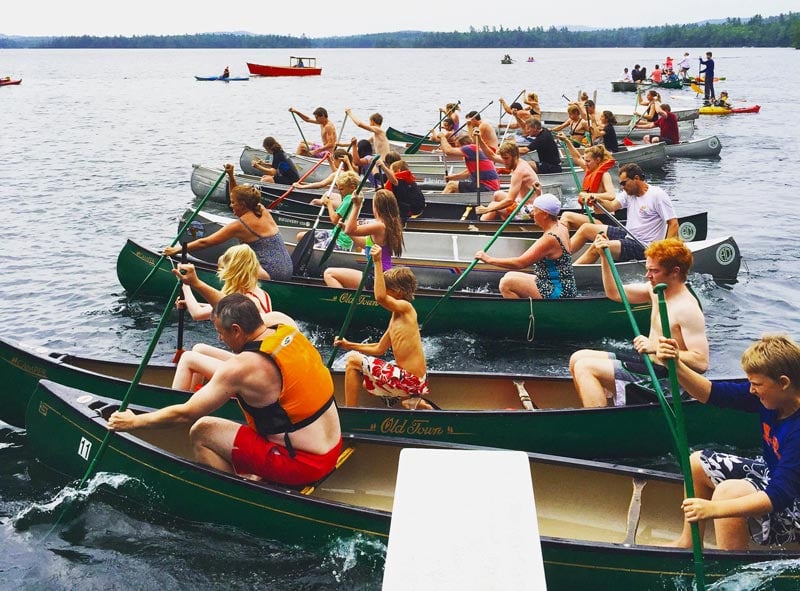 Rockywold Deephaven Camps, Holderness, New Hampshire Family Summer
