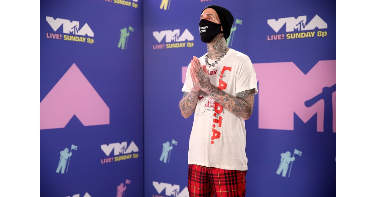 Travis Barker at the 2020 MTV VMAs | See Every Look to Hit ...