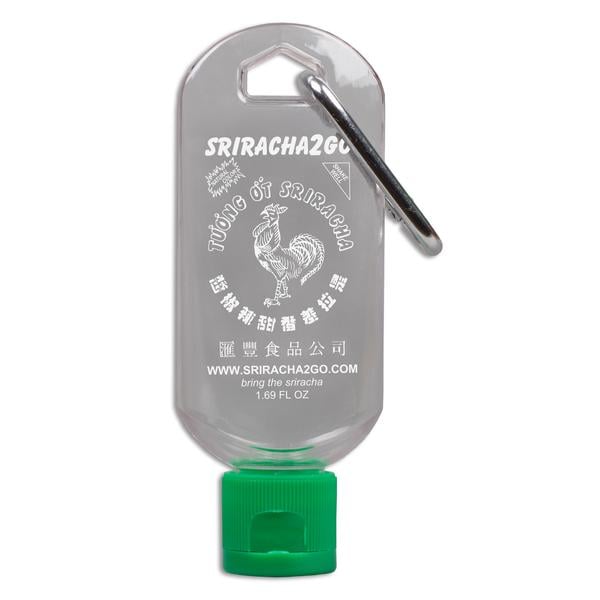 Sriracha 2 Go Keychain