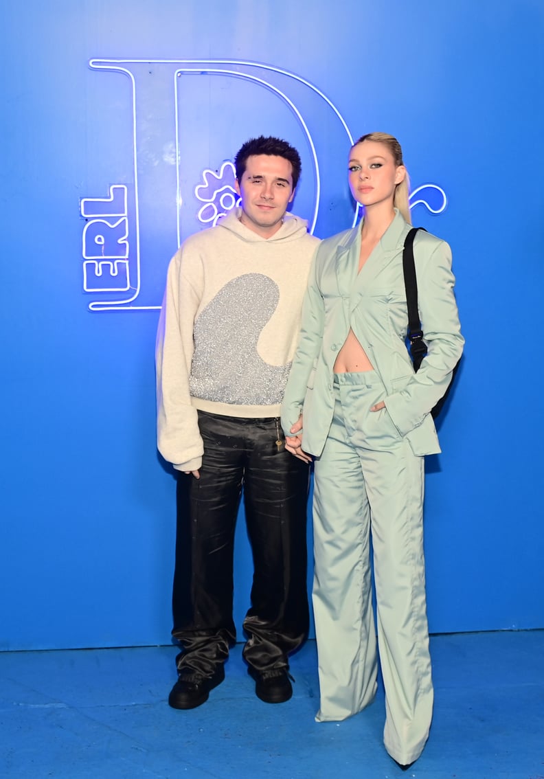 Brooklyn and Nicola Peltz Beckham at the Dior Men's Spring 2023 Capsule Show
