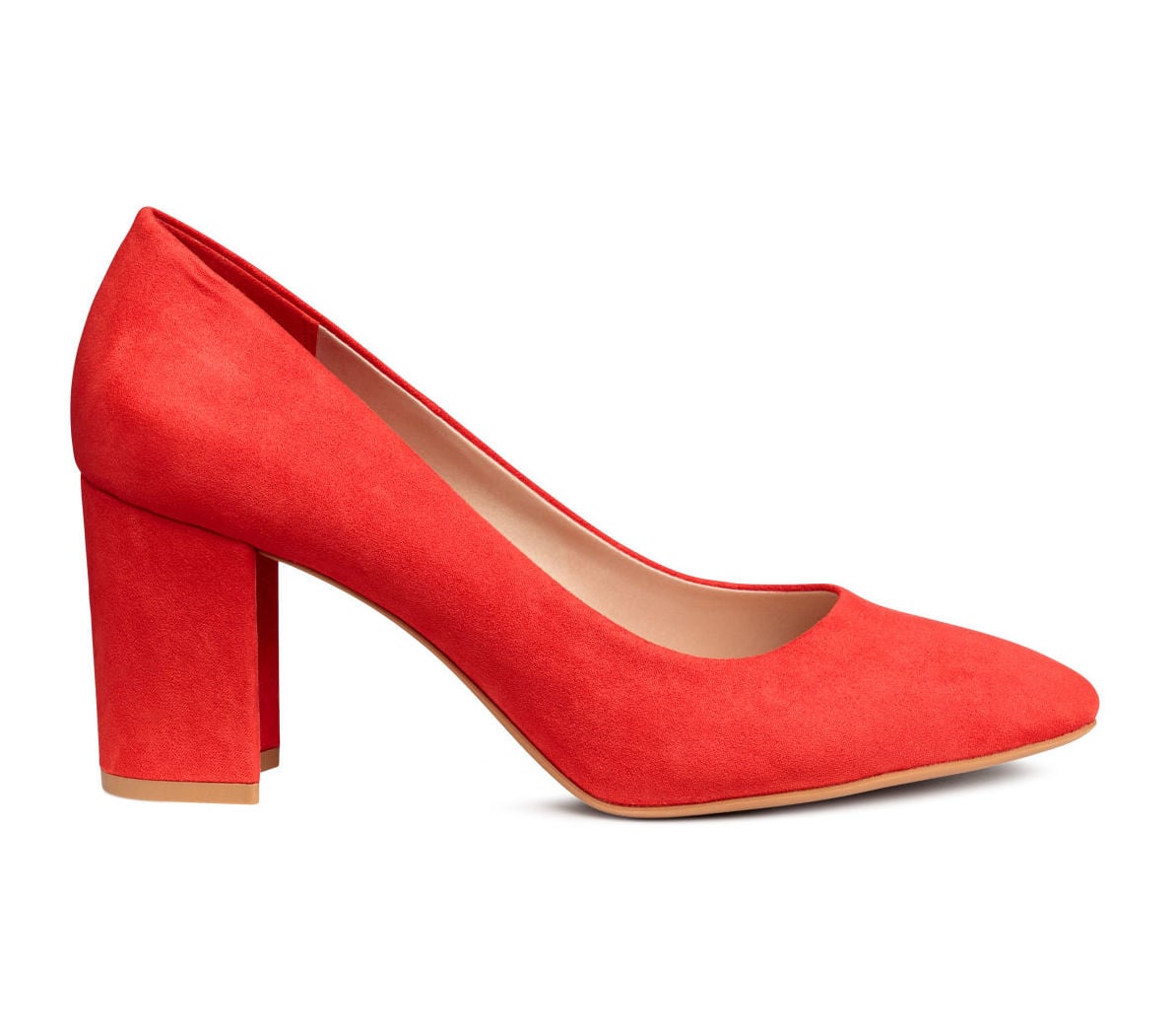 svimmel røre ved Vedhæftet fil H&M Pumps | Toss Your Boring Black Heels Aside and Wear 1 of These Red  Options Instead | POPSUGAR Fashion Photo 4