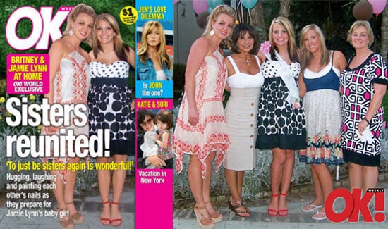 Britney Spears At Jamie Lynn S Baby Shower For Ok Magazine