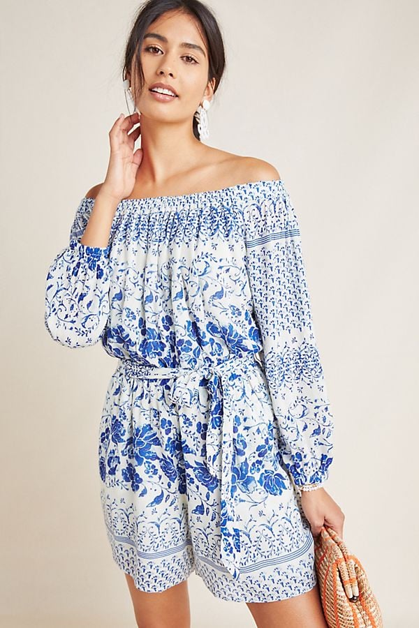 Clemente Off-the-Shoulder Romper