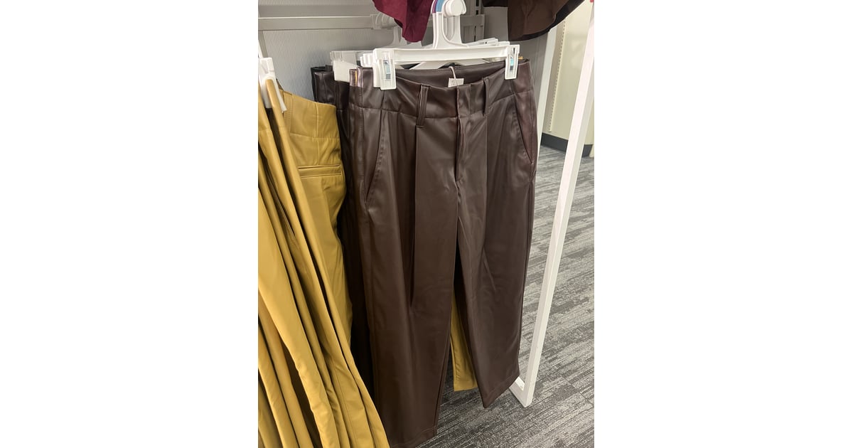 Bold Bottoms: A New Day High-Rise Faux Leather Tapered Ankle Pants, I'm a  Shopping Editor, and These Are the Target Products I'm Buying For Fall