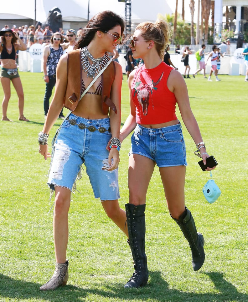 Kendall Jenner and Hailey Baldwin