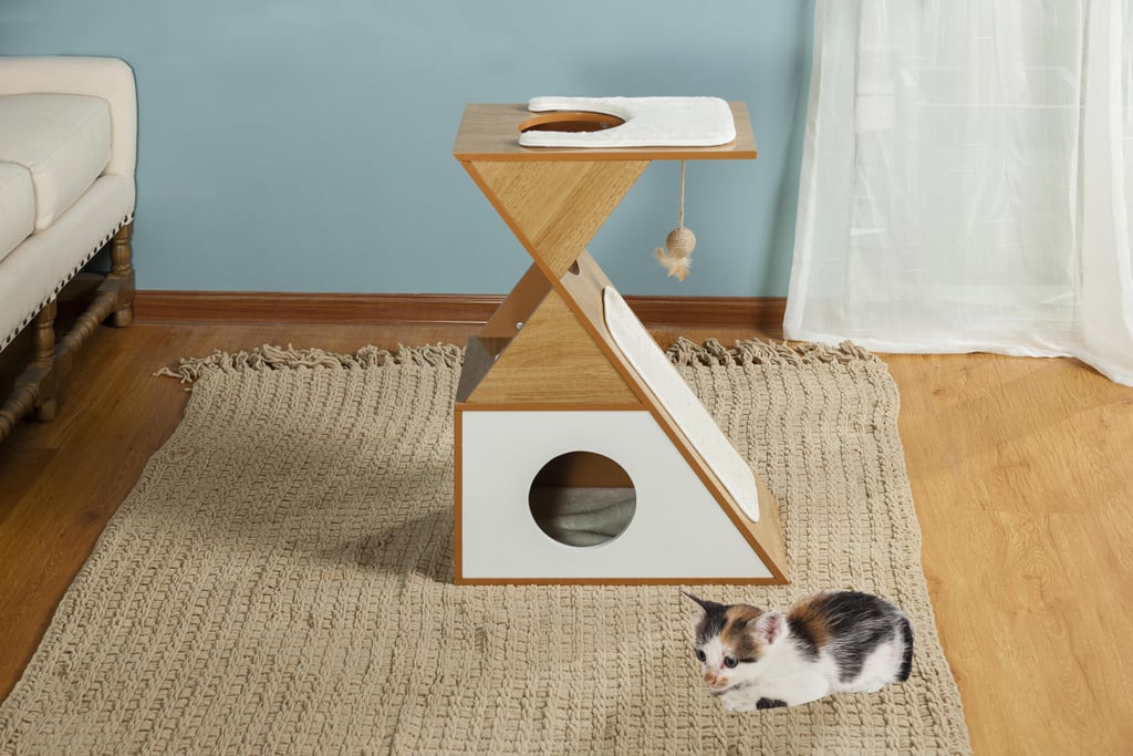 27" Kelsey Tri Cat Condo Cat Trees That Aren't Ugly and Look Great in