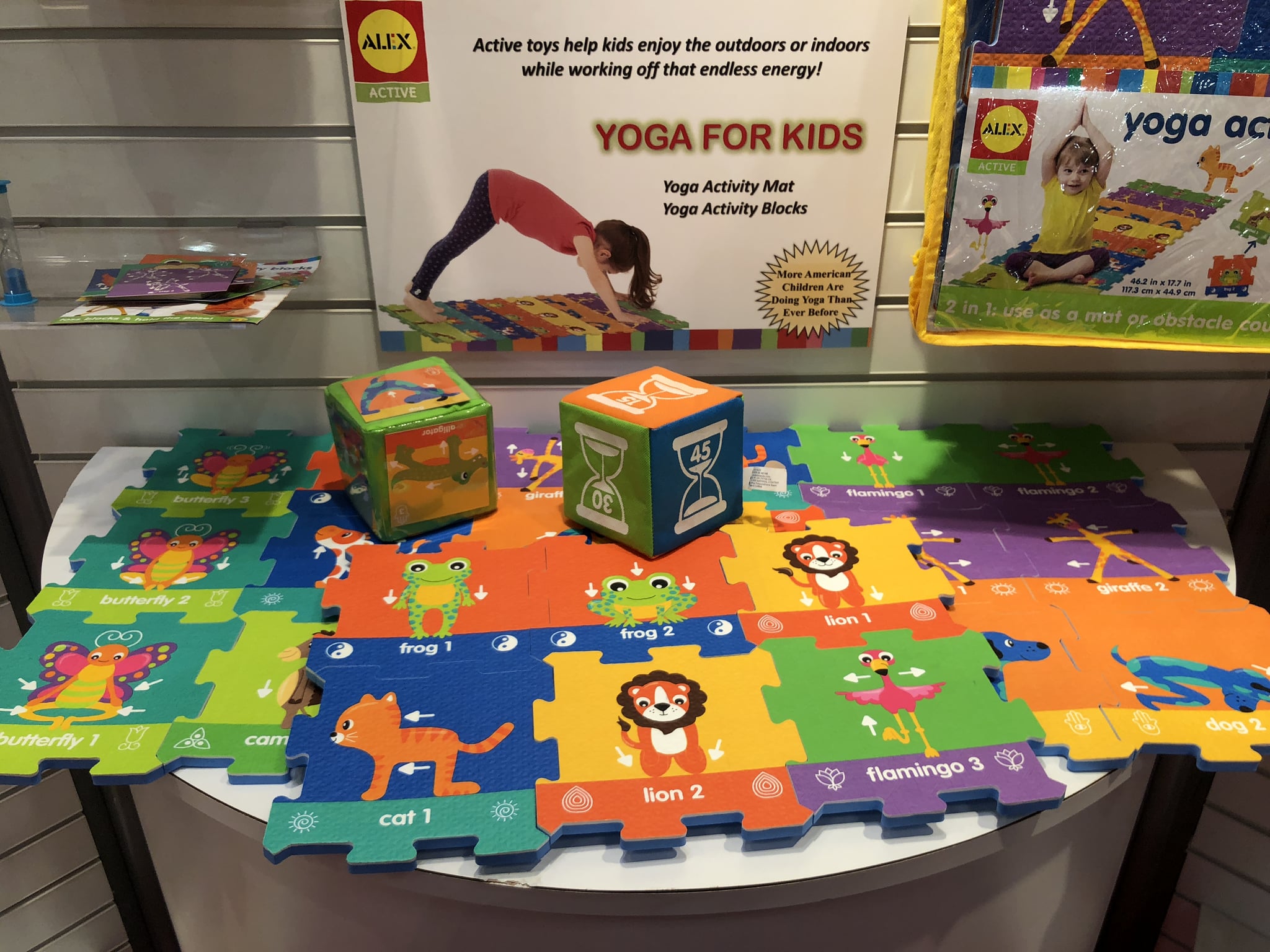 Alex yoga activity sales blocks