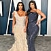 Kim Kardashian Kylie Jenner at Vanity Fair Oscars Party 2020