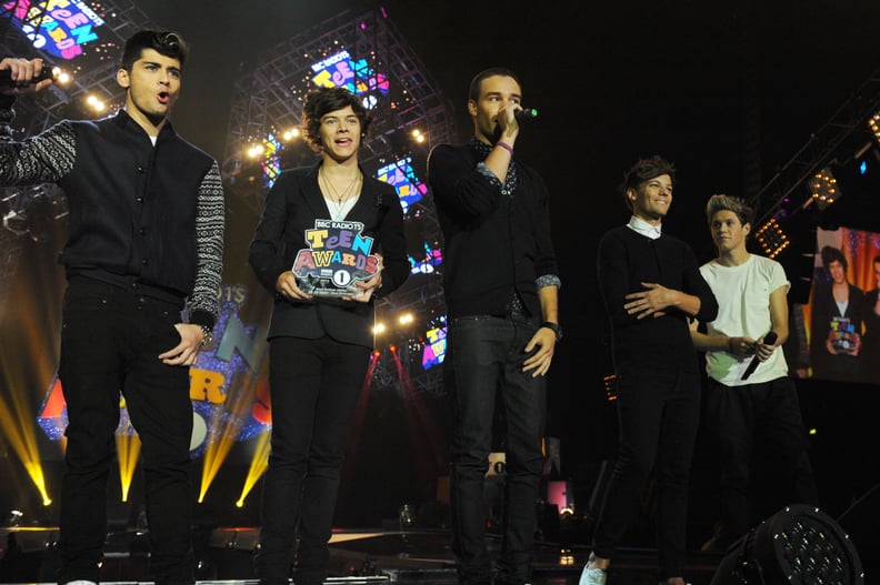 One Direction Performing at the BBC Radio 1 Teen Awards in 2012